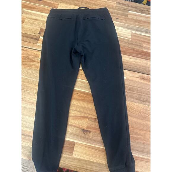 Cuts Jogger pants Mens XSmall Black cuffed drawstring waist pockets - Picture 4 of 5